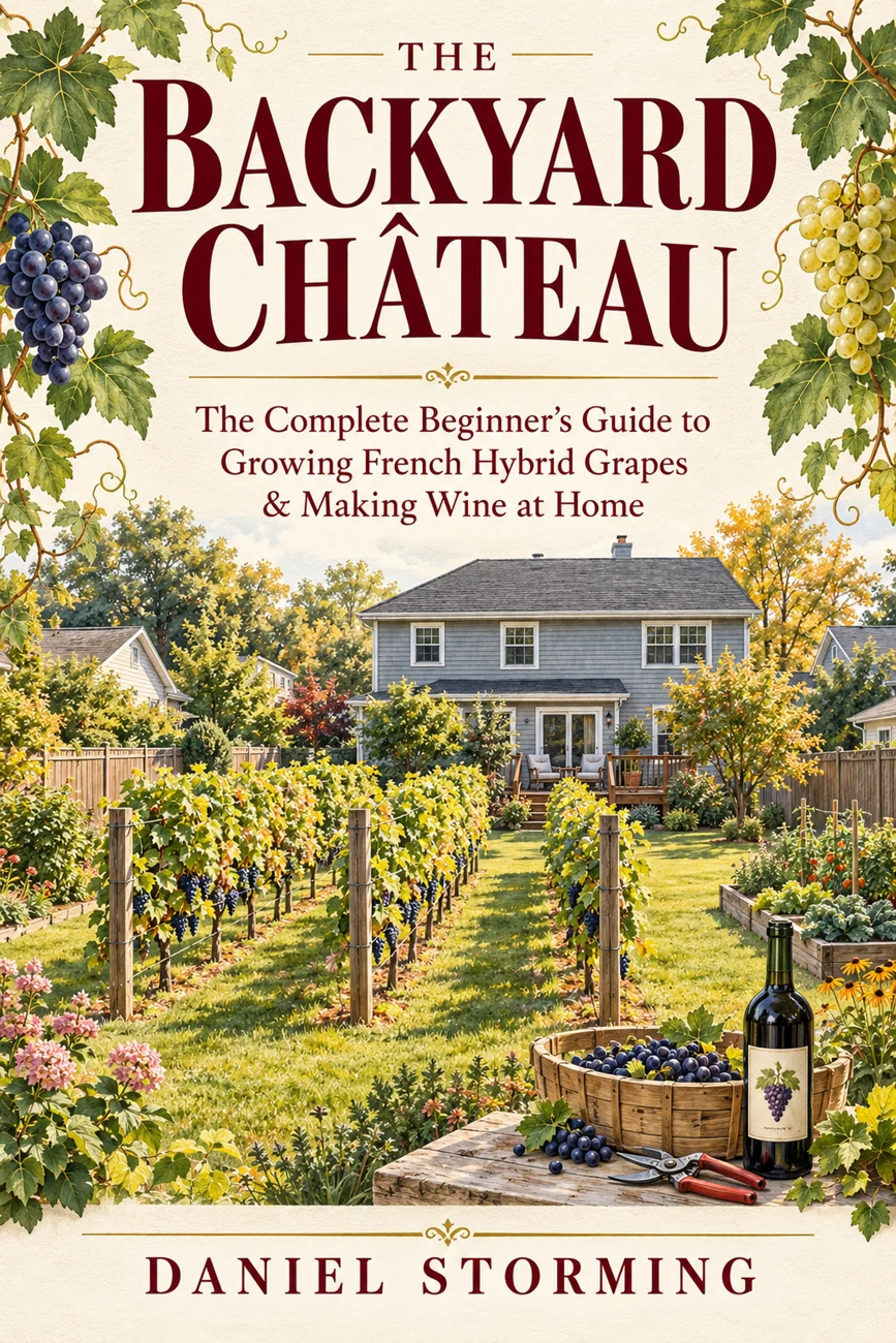 The Backyard Château book cover by Daniel Storming